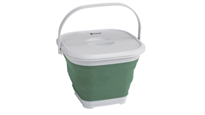 Outwell Collaps Bucket Square mit Deckel Shadow Green